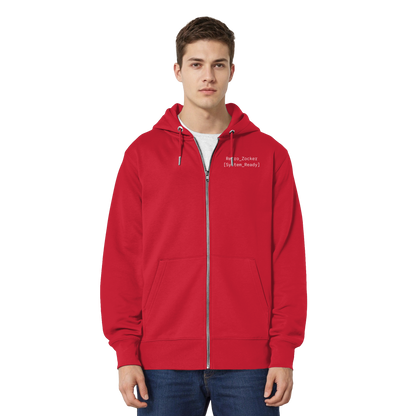 "Retro_Zocker[System_Ready]"Mono Lofi-Kopfhörer – Organic Relaxed Zipper | Backprint Edition