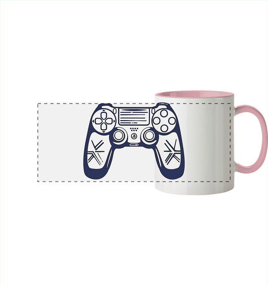 The Blueprint Controller – Two-Tone Setup Mug - Panorama Tasse zweifarbig